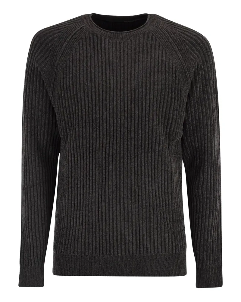 Roberto Ricci Designs Pullover mit Raglanärmeln - Grau Grau