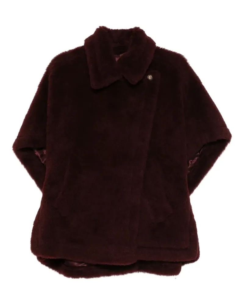 Max Mara Tebe Cape - Rot Rot