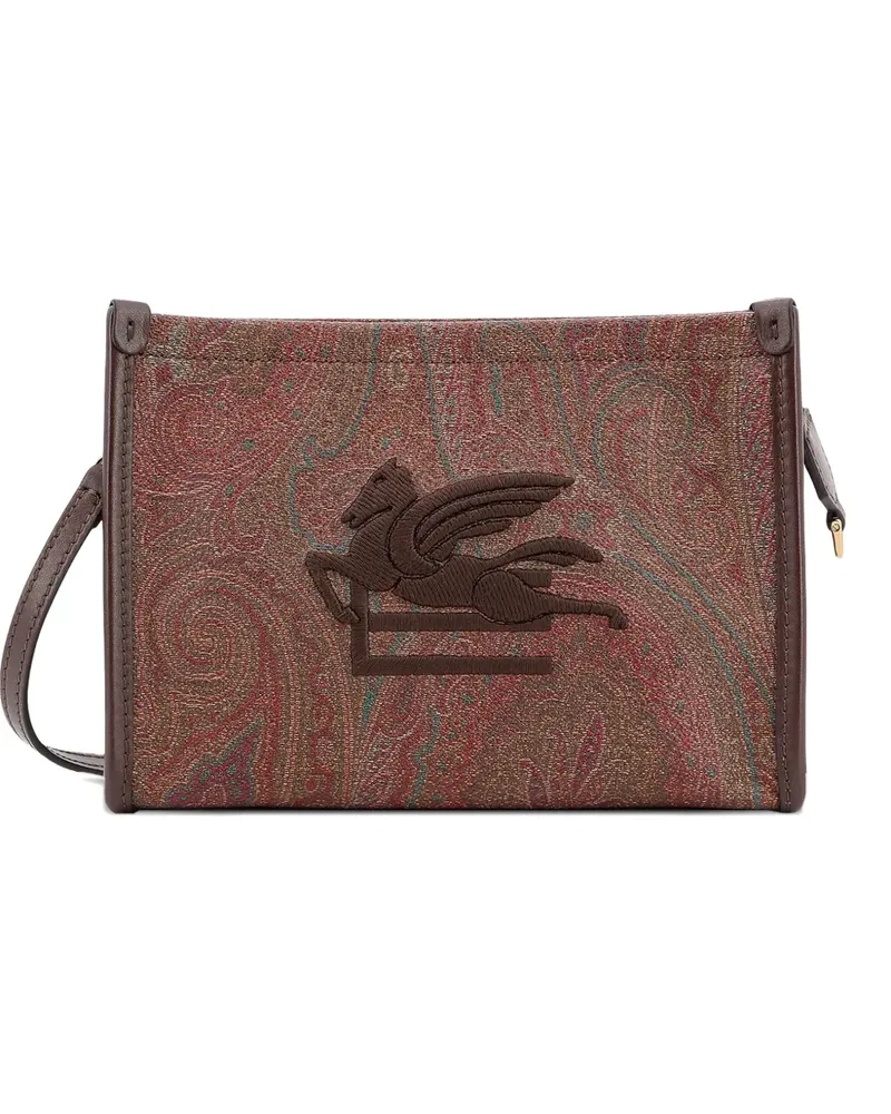 Etro Clutch mit Paisleymuster - Rot Rot