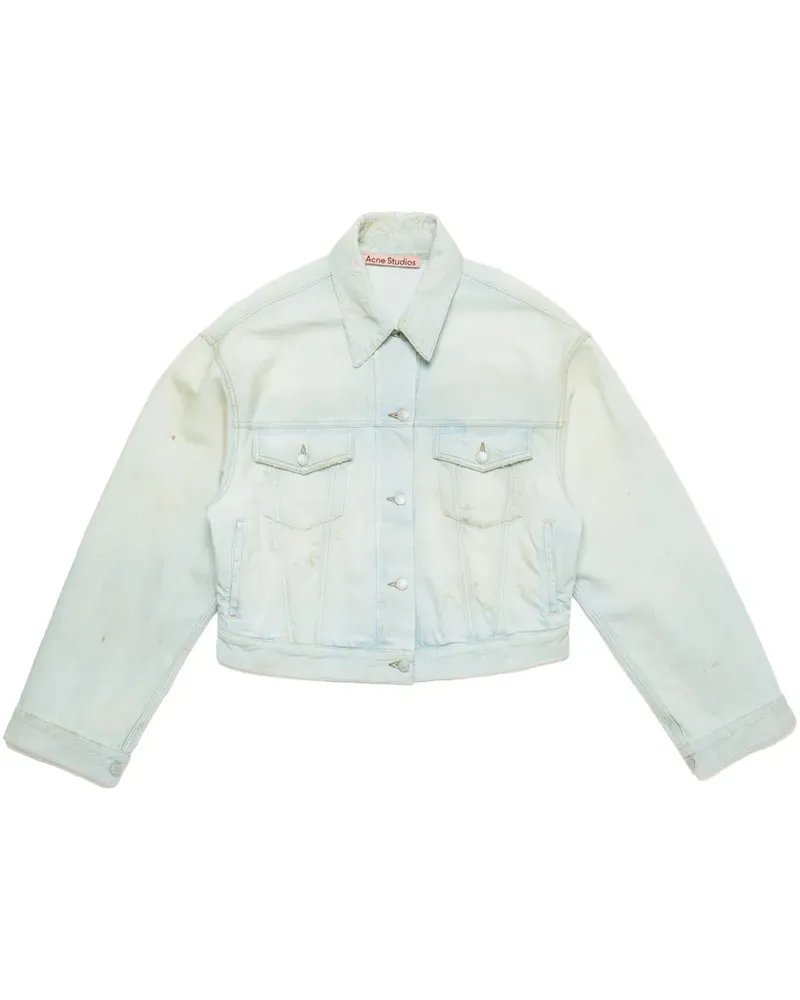 Acne Studios Klassische Jeansjacke - Blau Blau