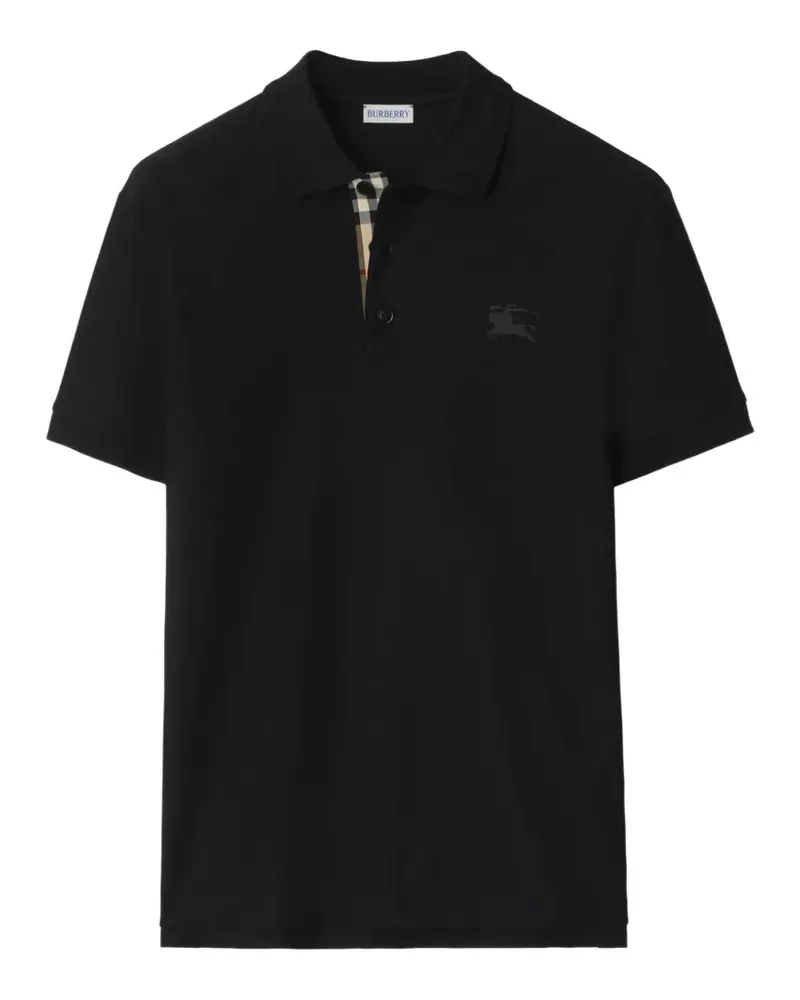 Burberry cotton polo shirt - Schwarz Schwarz