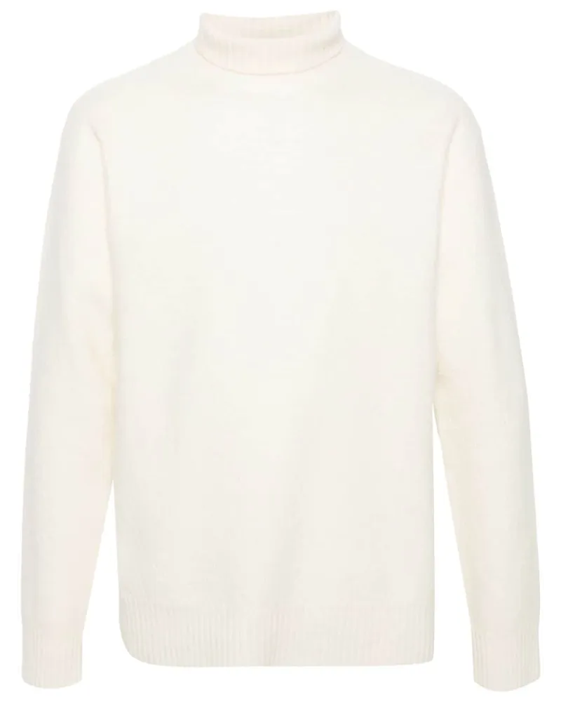Jil Sander Pullover mit Rollkragen - Weiß Weiß