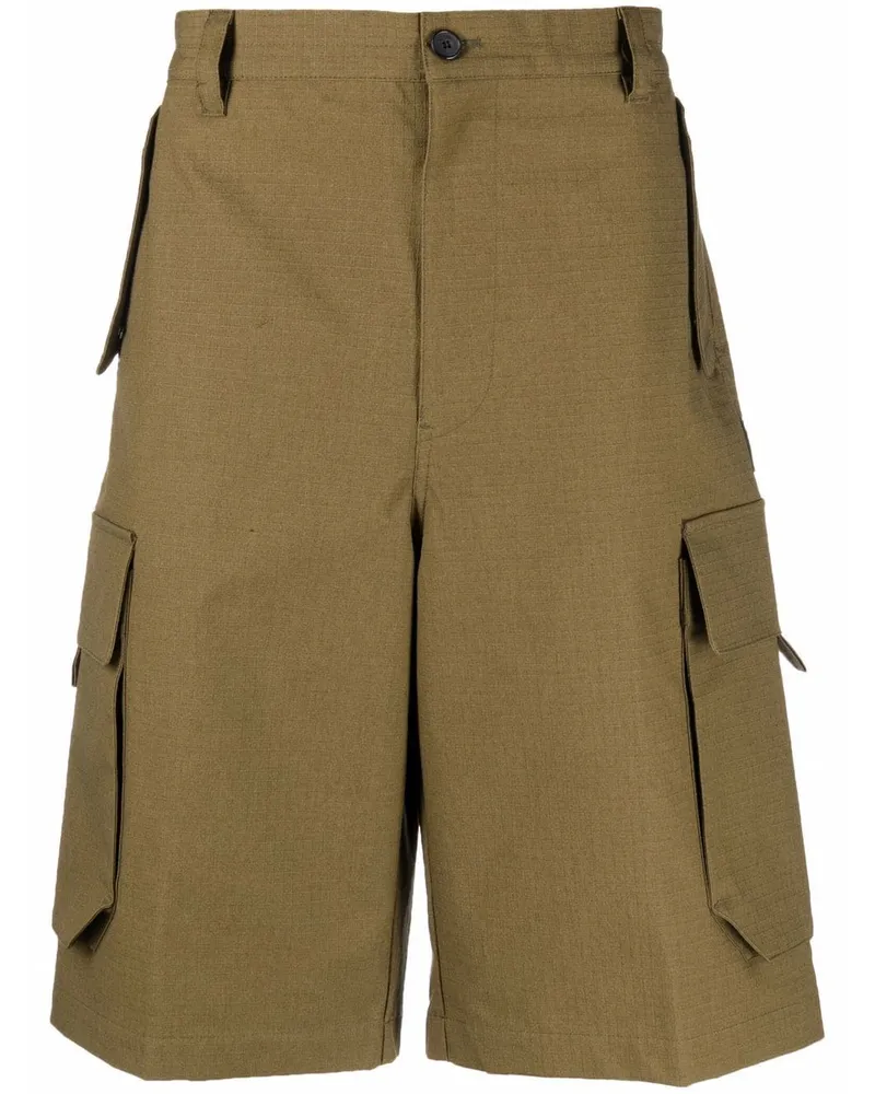 Kenzo Klassische Cargo-Shorts - Grün Grün