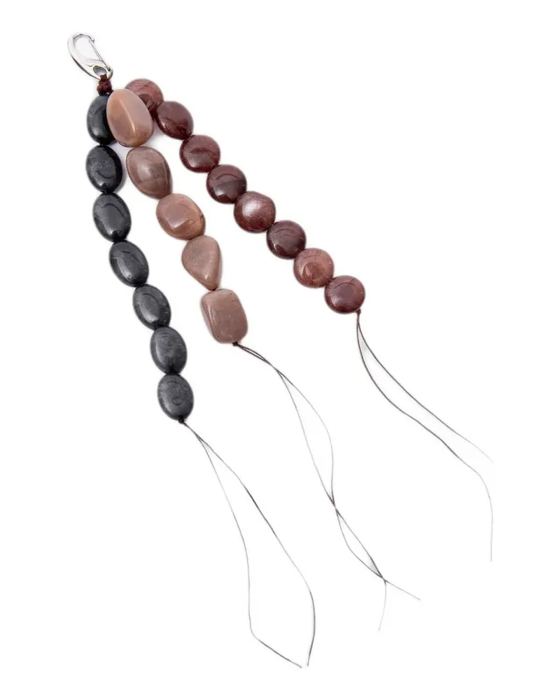 ALYSI beaded-strand charm - Nude Nude