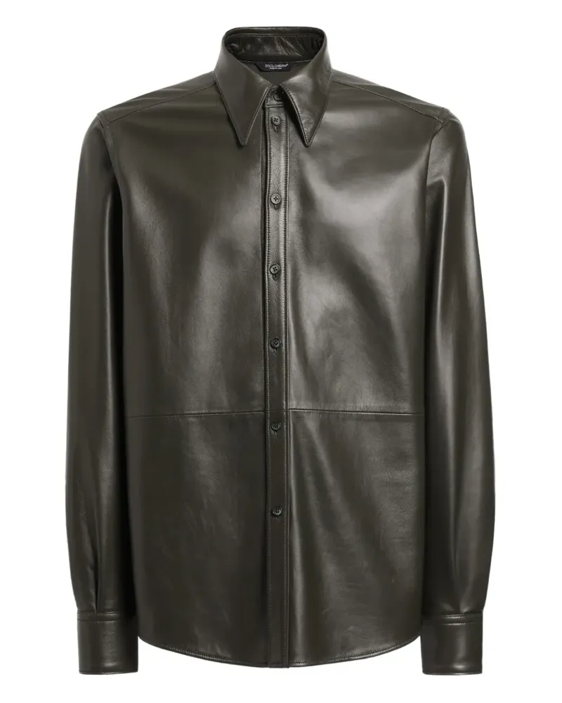 Dolce & Gabbana Klassisches Hemd - Grün Grün
