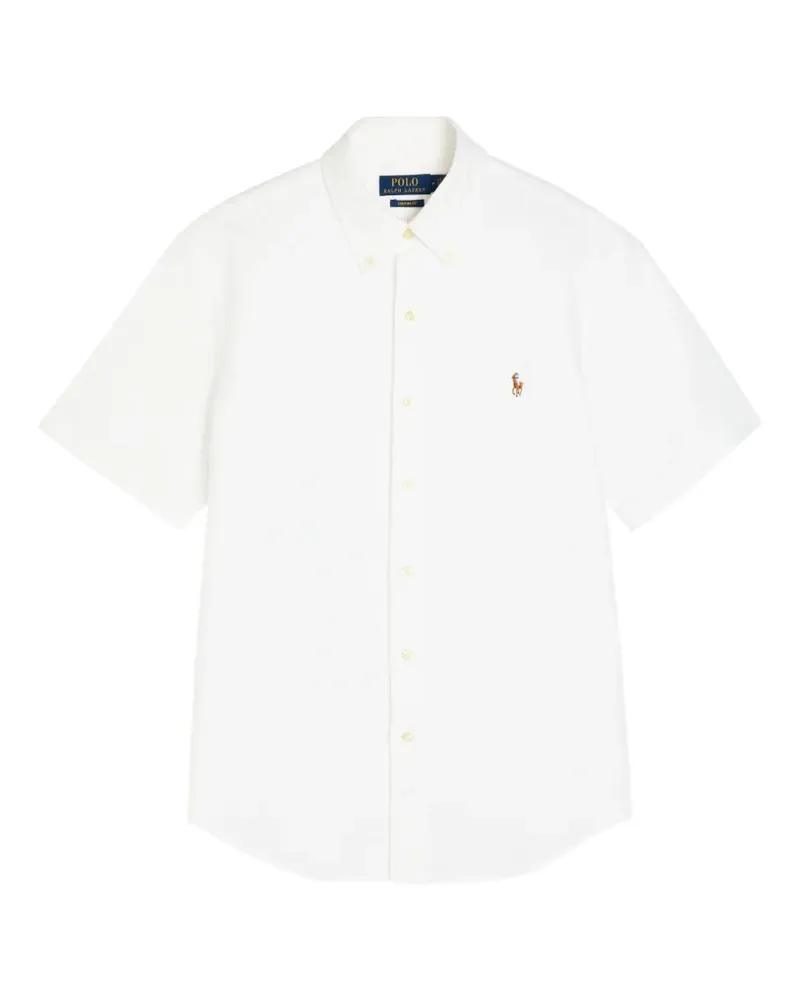Ralph Lauren custom fit short-sleeve shirt - Weiß Weiß