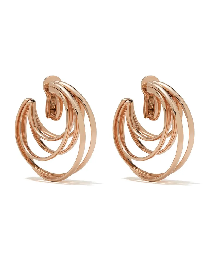 De Grisogono 18kt Rotgoldcreolen mit Spiralform - Rosa Rosa