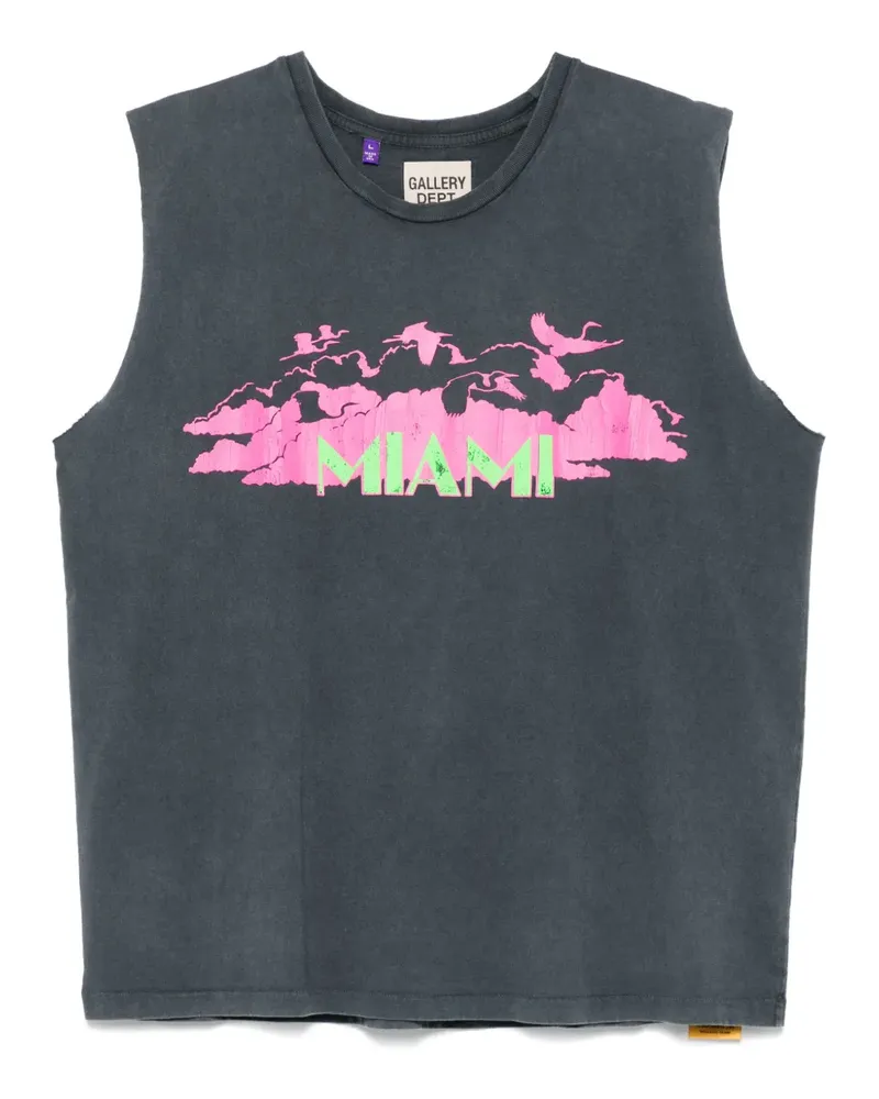 GALLERY DEPT. Miami T-Shirt - Grau Grau