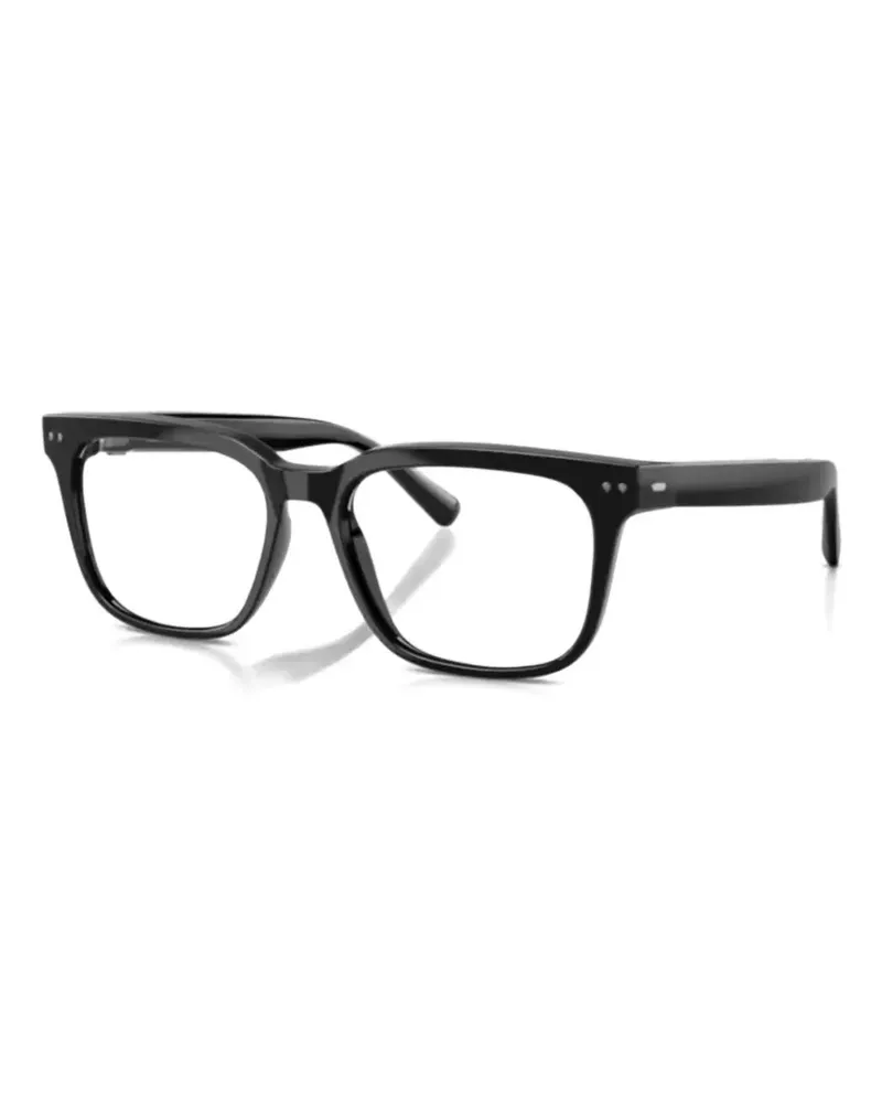 Nuance square-frame glasses - Schwarz Schwarz
