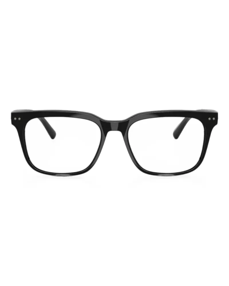 Nuance Brille mit eckigem Gestell - Schwarz Schwarz