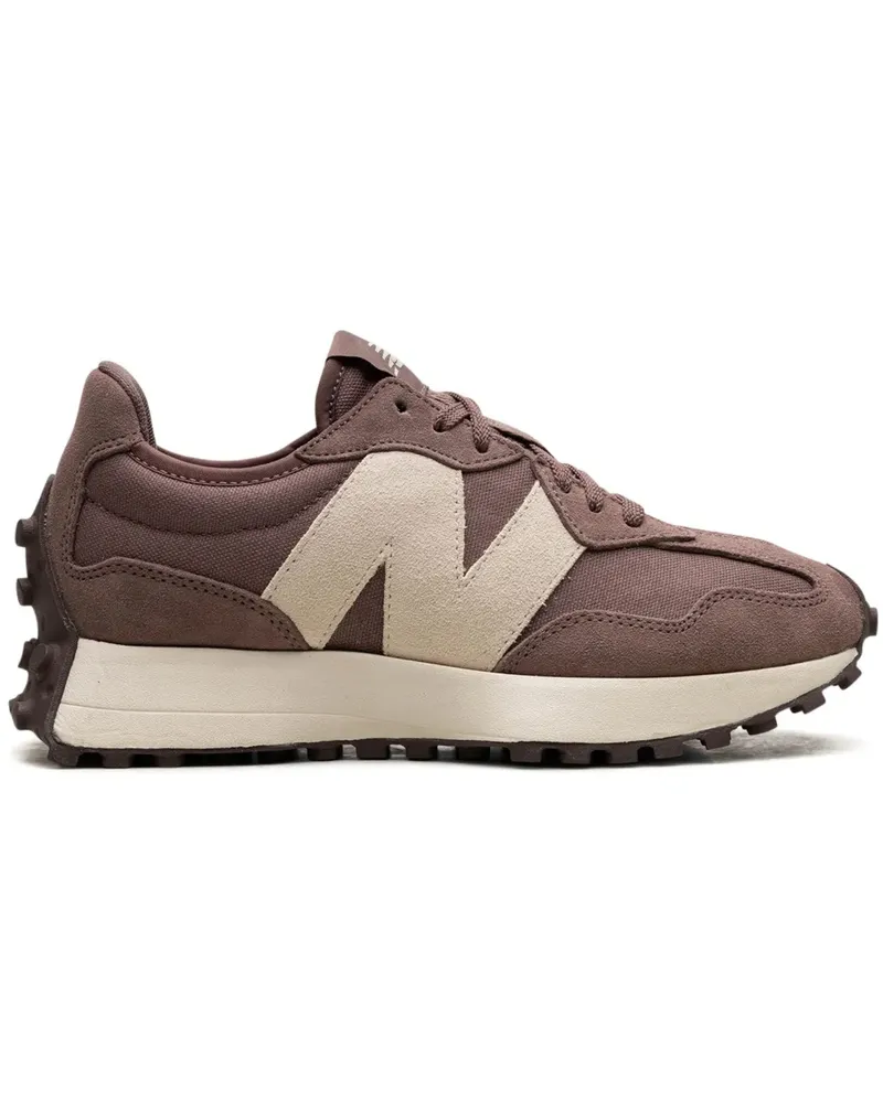 New Balance 327 Black Fig Sneakers - Nude Nude