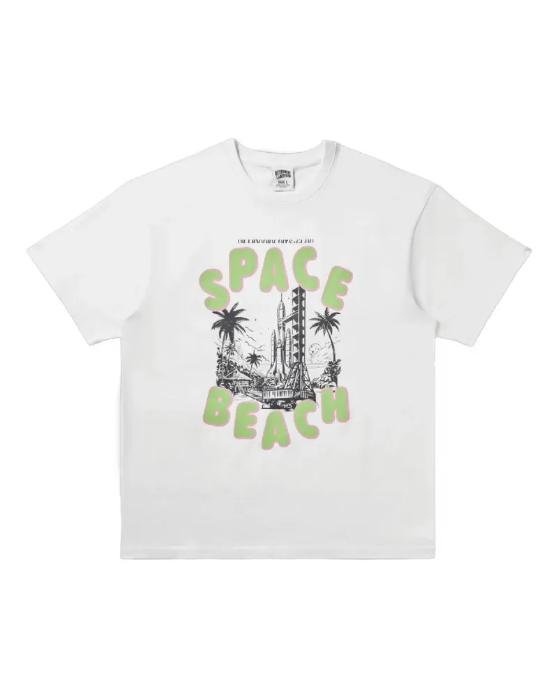 Billionaire Boys Club Kurzärmeliges Space Beach T-Shirt - Weiß Weiß