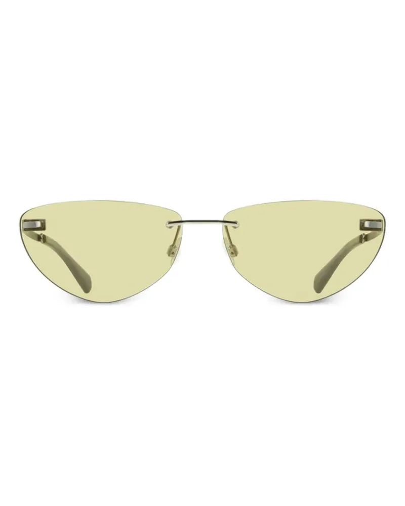 Calvin Klein rimless cat-eye sunglasses - Silber Silber