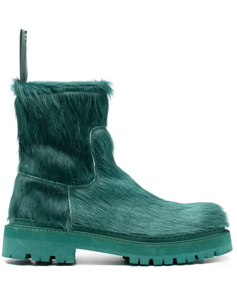 Camper Eki Stiefel mit Pelzbesatz - Grün Grün