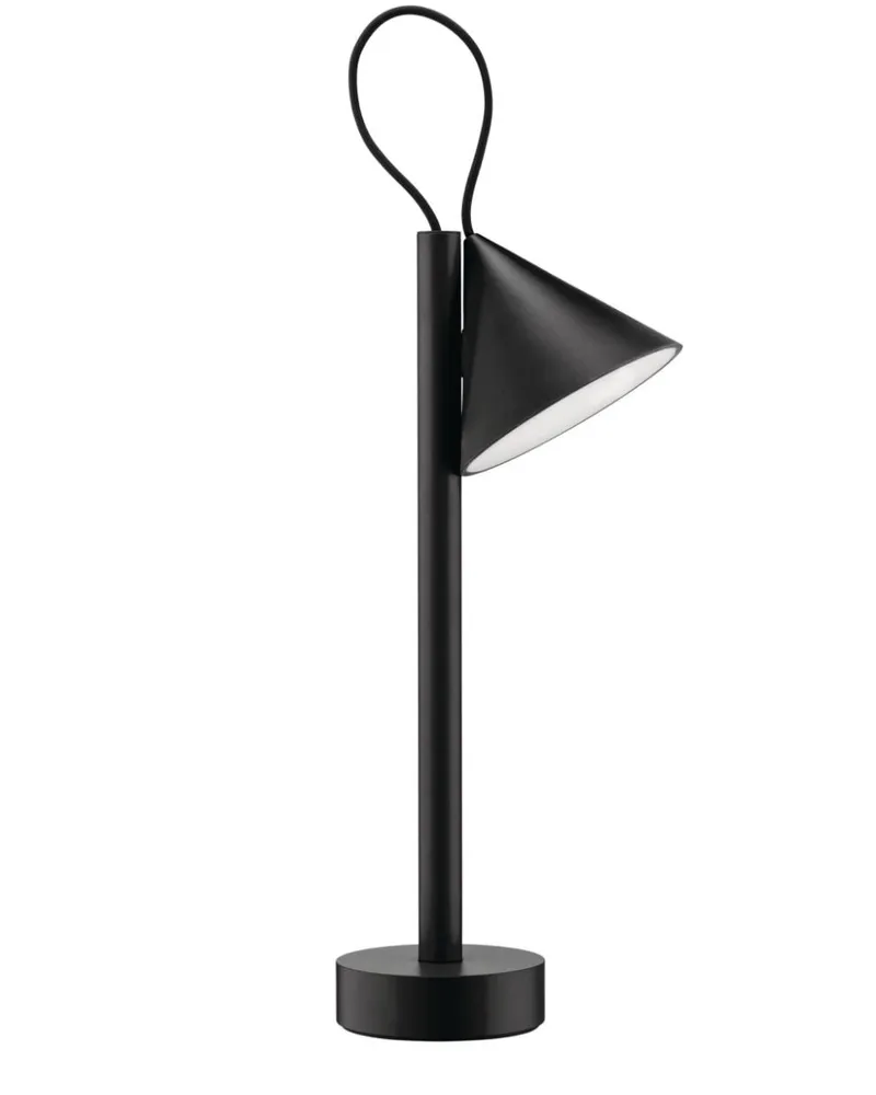 Alessi Tragbare Tsumiki Lampe - Schwarz Schwarz