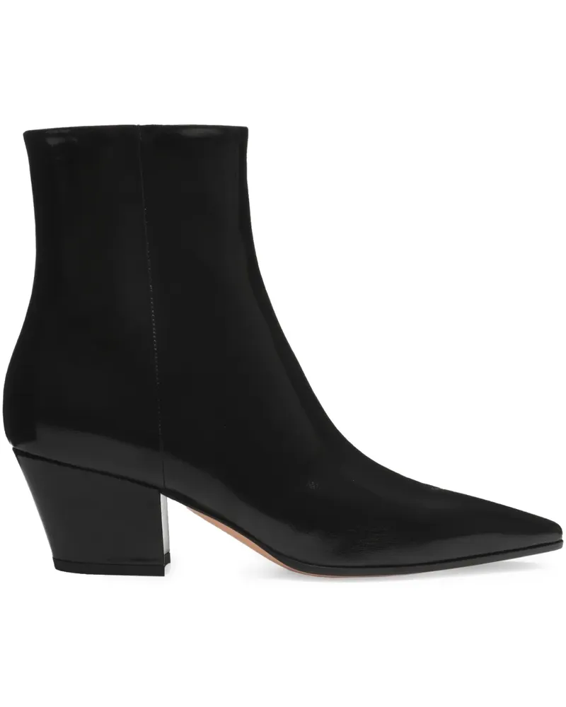 Gianvito Rossi 55 Keinna Stiefel - Schwarz Schwarz