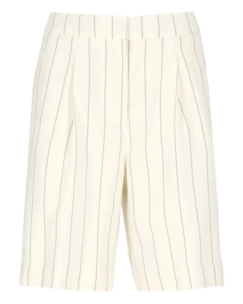 Peserico Bermudas mit Nadelstreifen - Nude Nude
