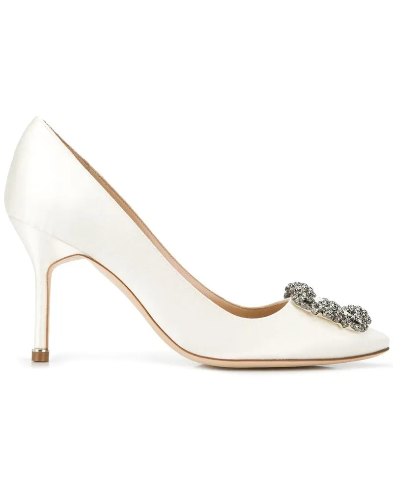 Manolo Blahnik Hangisi' Pumps - Nude Nude