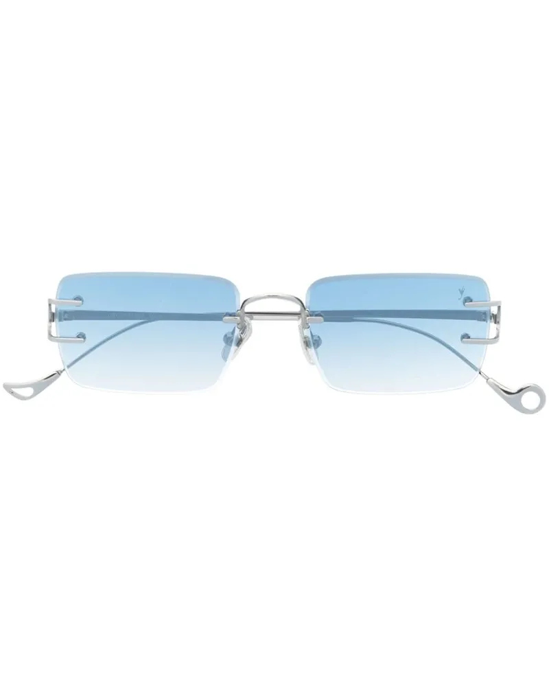 Eyepetizer Eckige Dillinger Sonnenbrille - Silber Silber