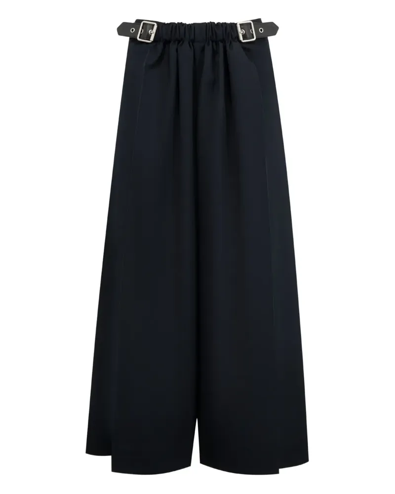 Loewe Palazzohose mit Gürtel - Blau Blau