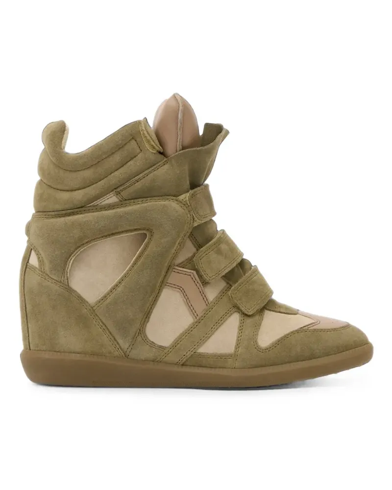 Isabel Marant Bekett wedge trainers - Grün Grün