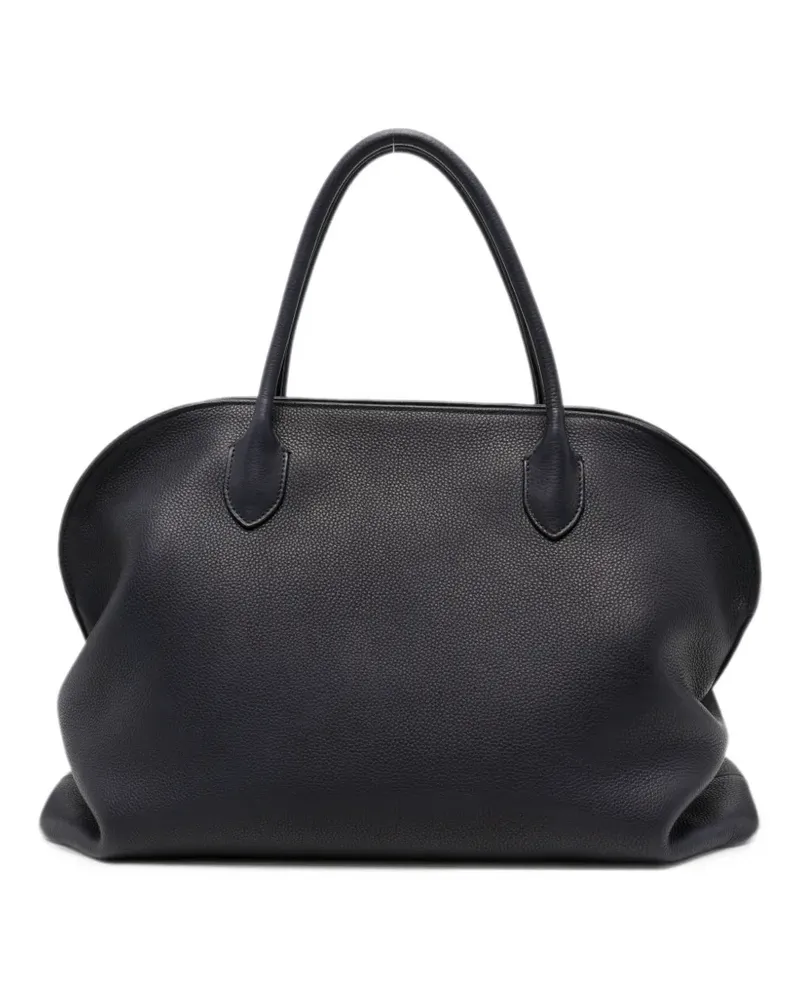 The Row Agnes 16 leather tote bag - Blau Blau