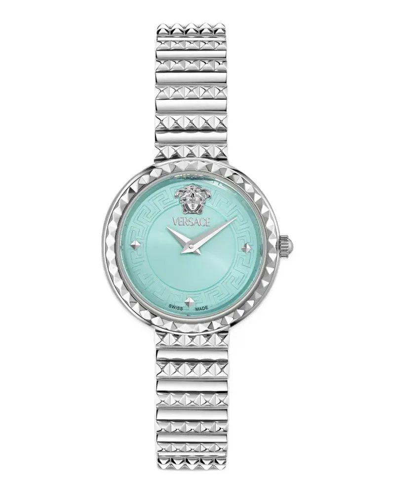 Versace Greca Goddess Petite 28mm watch - Blau Blau