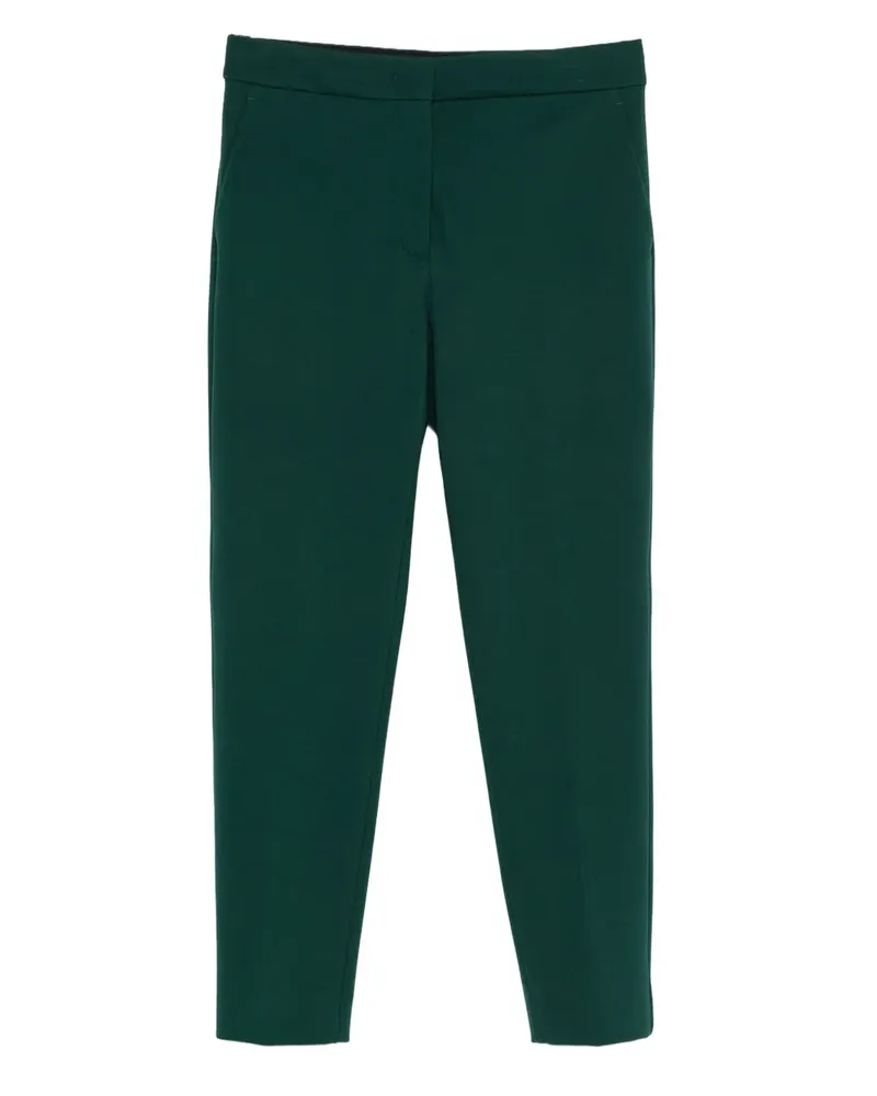 Max Mara Klassische Cropped-Hose - Grün Grün