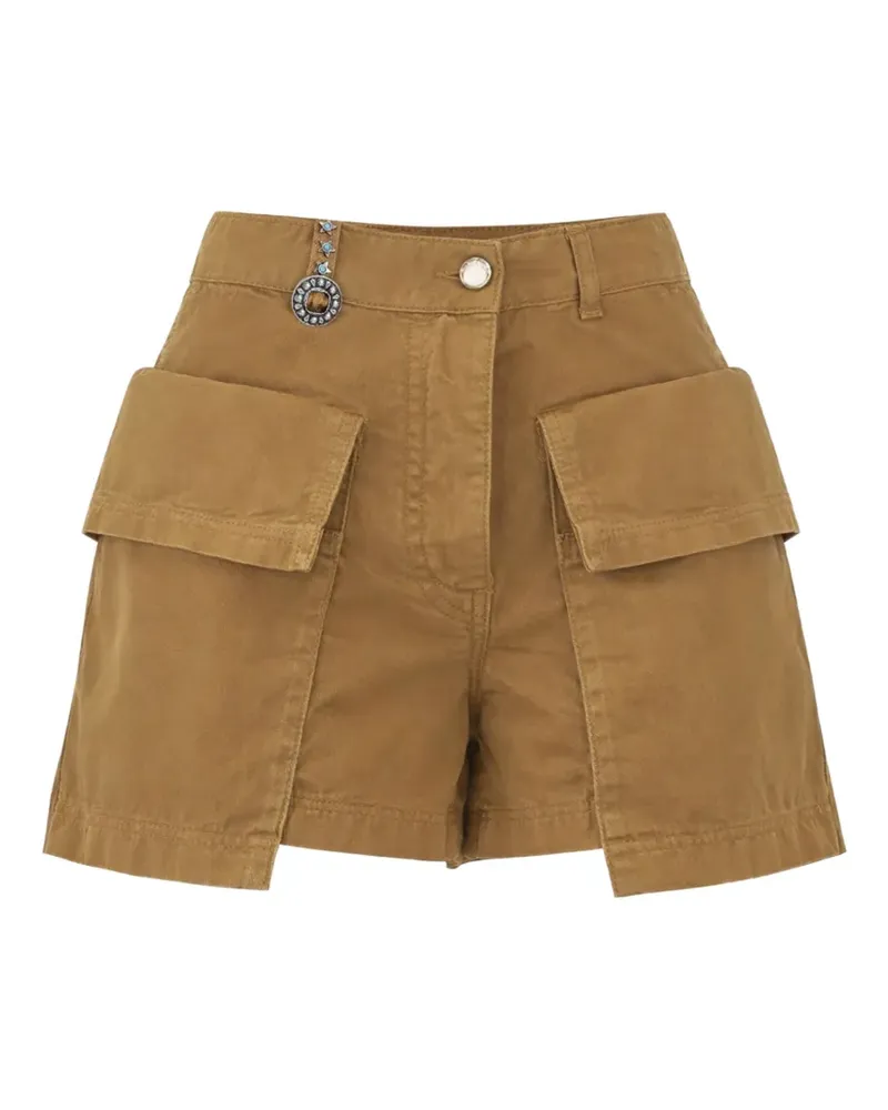 Pinko flap-pocket shorts - Braun Braun