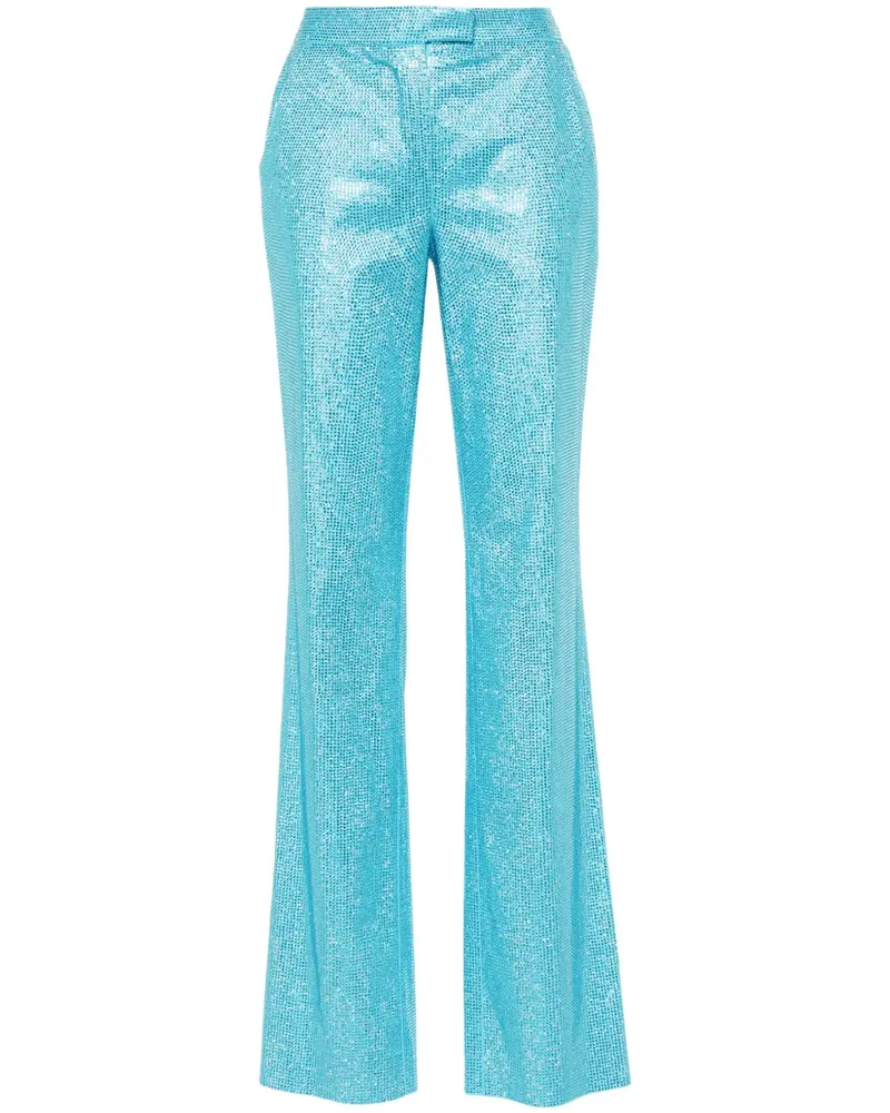 Giuseppe di Morabito Gerade Hose mit Strass - Blau Blau