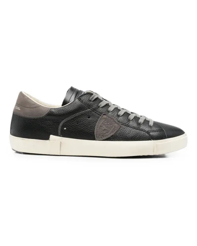 Philippe Model leather sneakers - Schwarz Schwarz