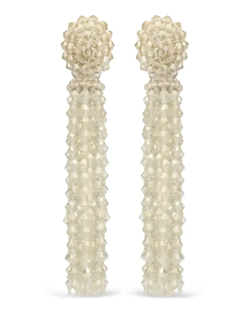 Oscar de la Renta 1960 Ohrclips - Nude Nude