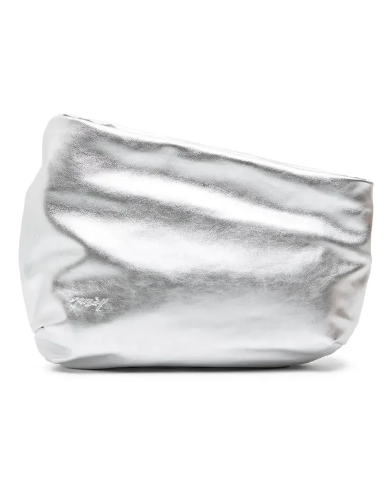 Marsèll Fanta Clutch im Metallic-Look - Silber Silber
