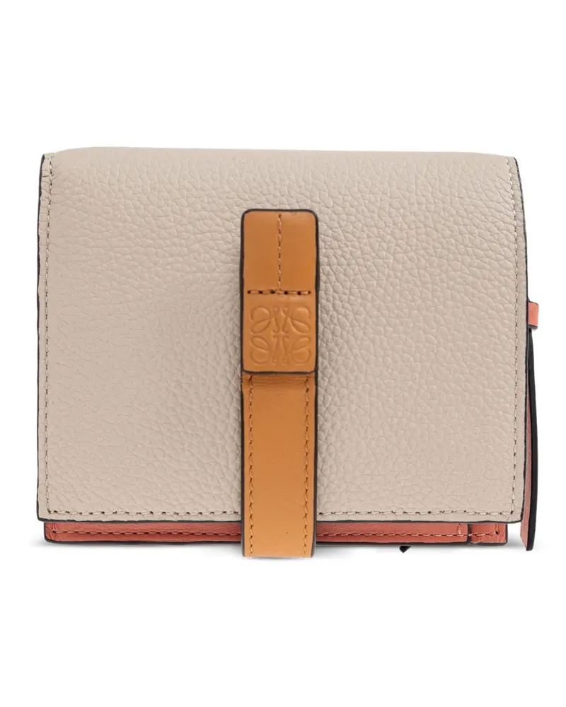 Loewe Portemonnaie mit Riemen - Grau Grau