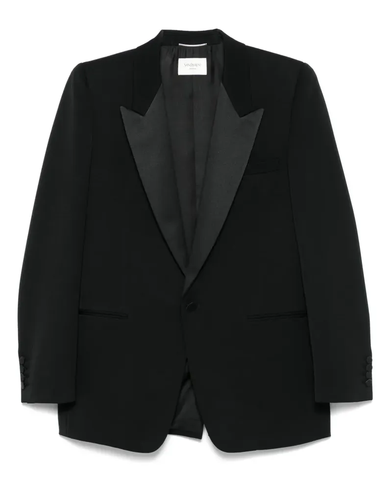 Saint Laurent Klassisches Sakko - Schwarz Schwarz