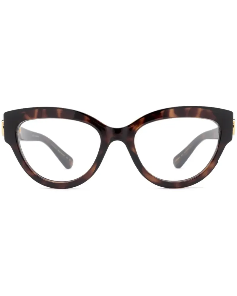 Gucci Brille mit Cat-Eye-Gestell - Braun Braun