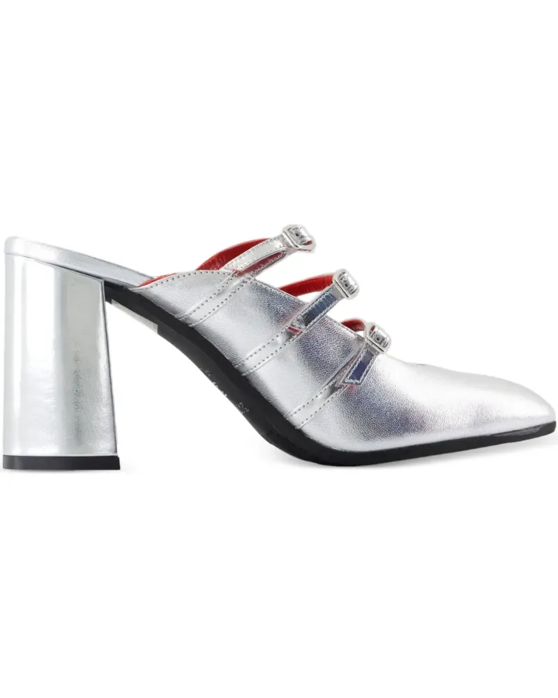 Carel Fatale Pumps mit Schnallendetail 85mm - Silber Silber