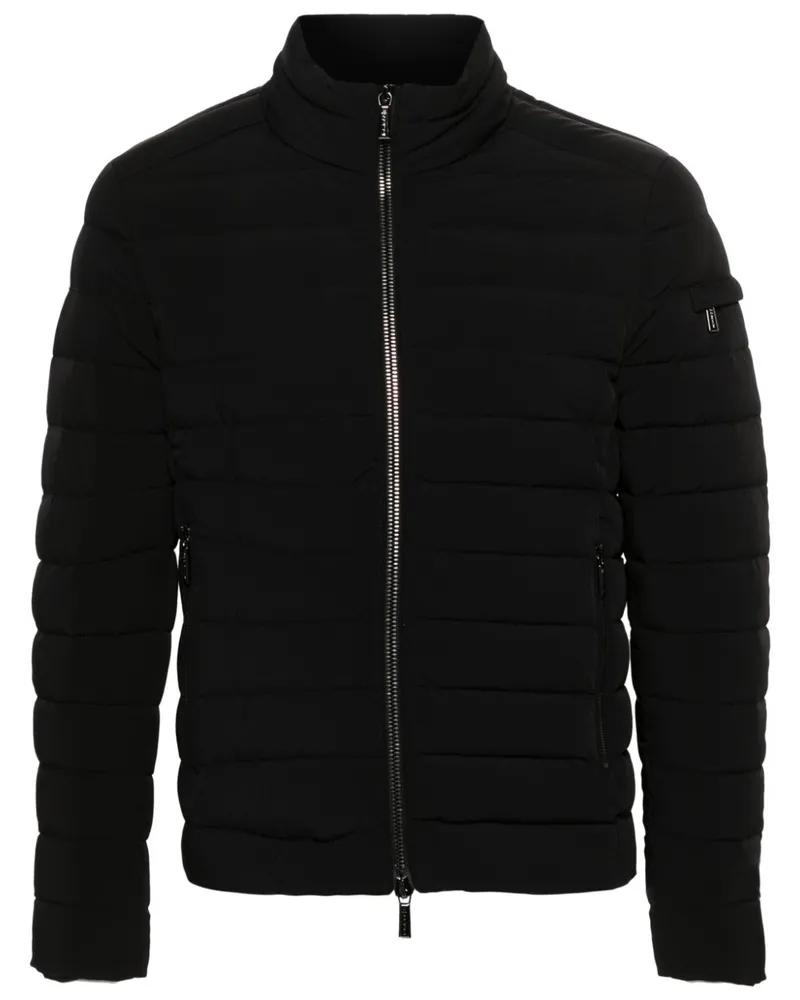 MOORER Gefütterte 'Ray-Kn' Jacke - Schwarz Schwarz