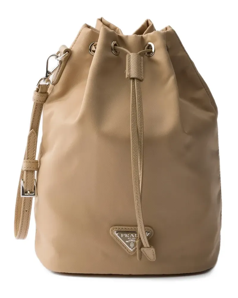 Prada Re-Nylon pouch - Nude Nude