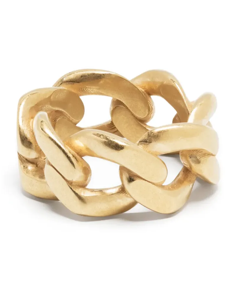 Maison Margiela Ring im Kettendesign - Gold Gold