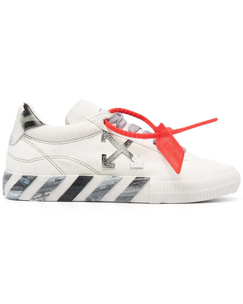 OFF-WHITE Arrow Vulcanized Sneakers - Weiß Weiß