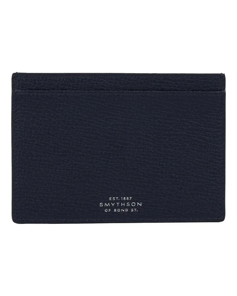 Smythson Ludlow Pass-Etui - Blau Blau