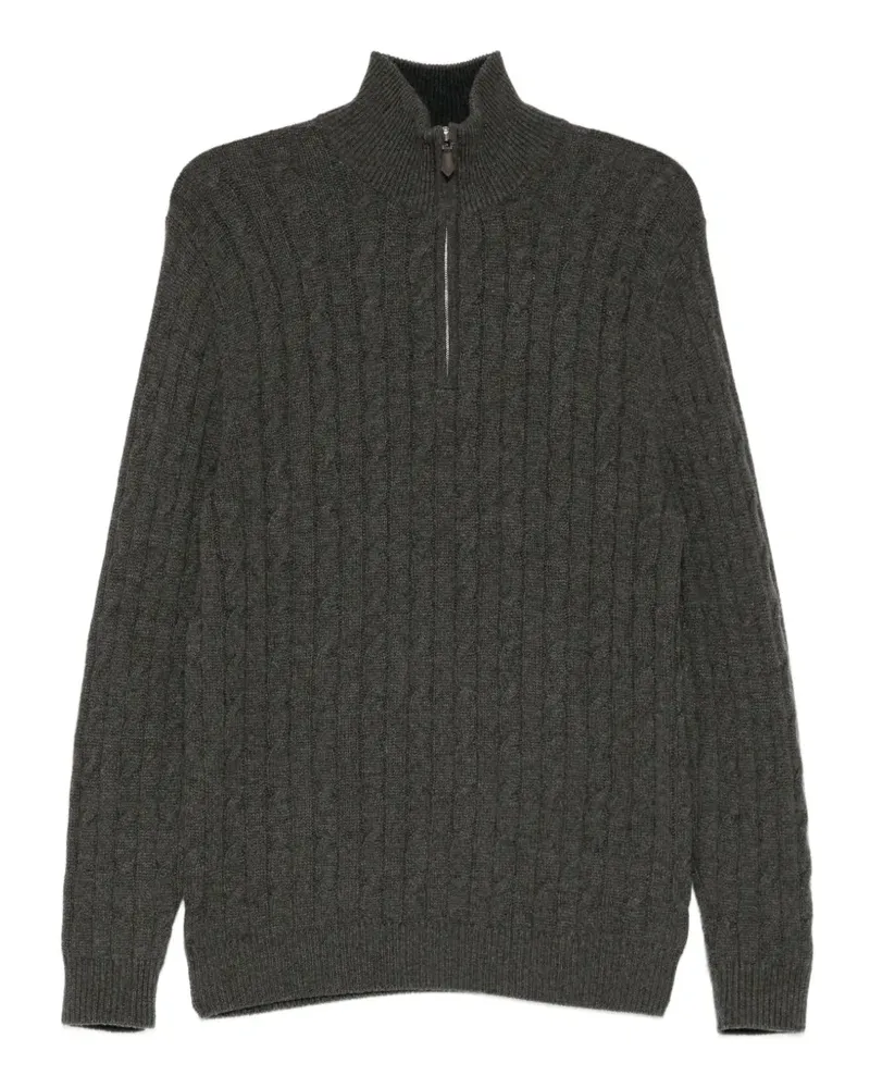 N.Peal Albemarle Pullover - Grau Grau
