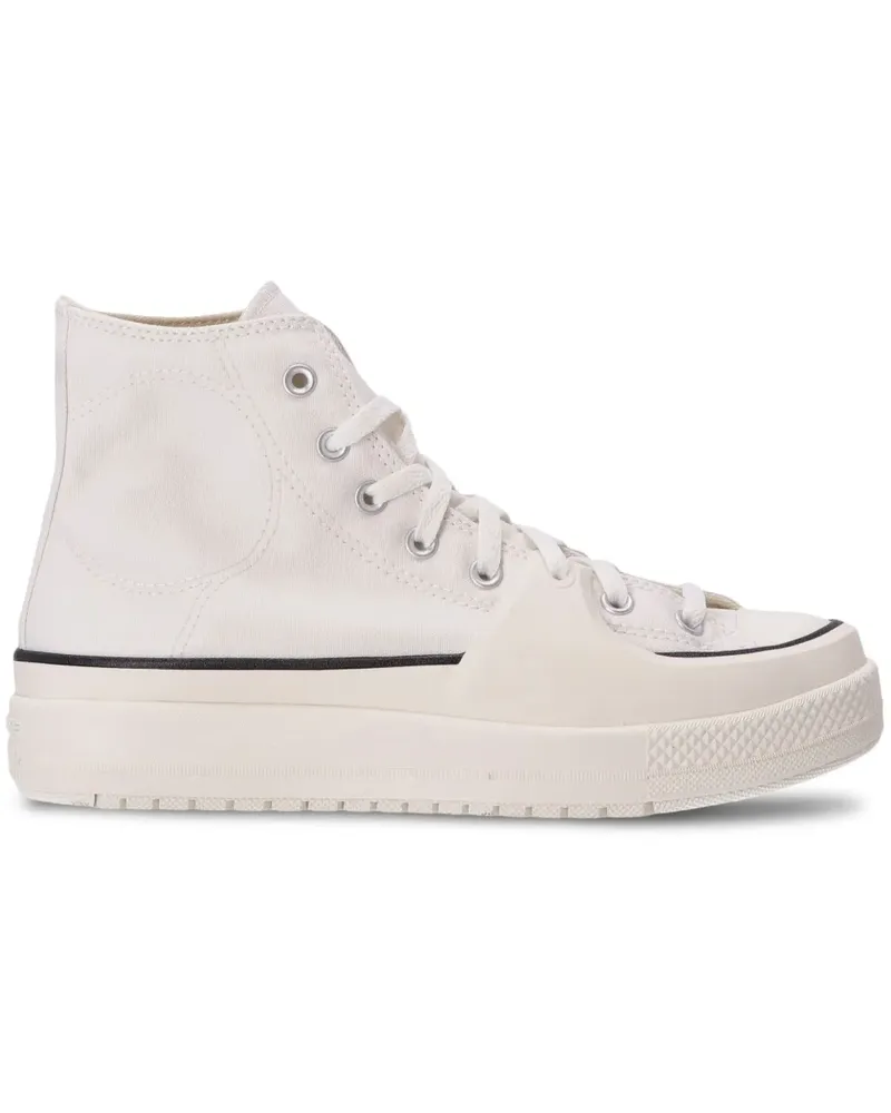 Converse CTAS Construct High-Top-Sneakers - Weiß Weiß