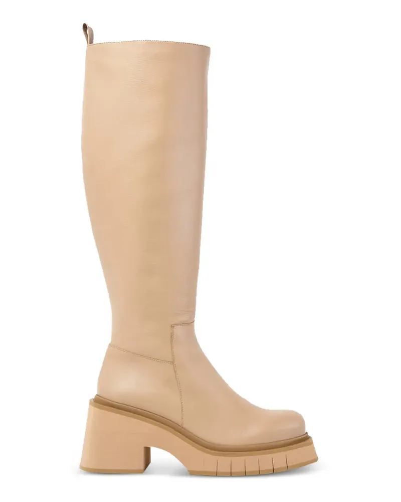 Paloma Barceló Ikia platform boots - Nude Nude