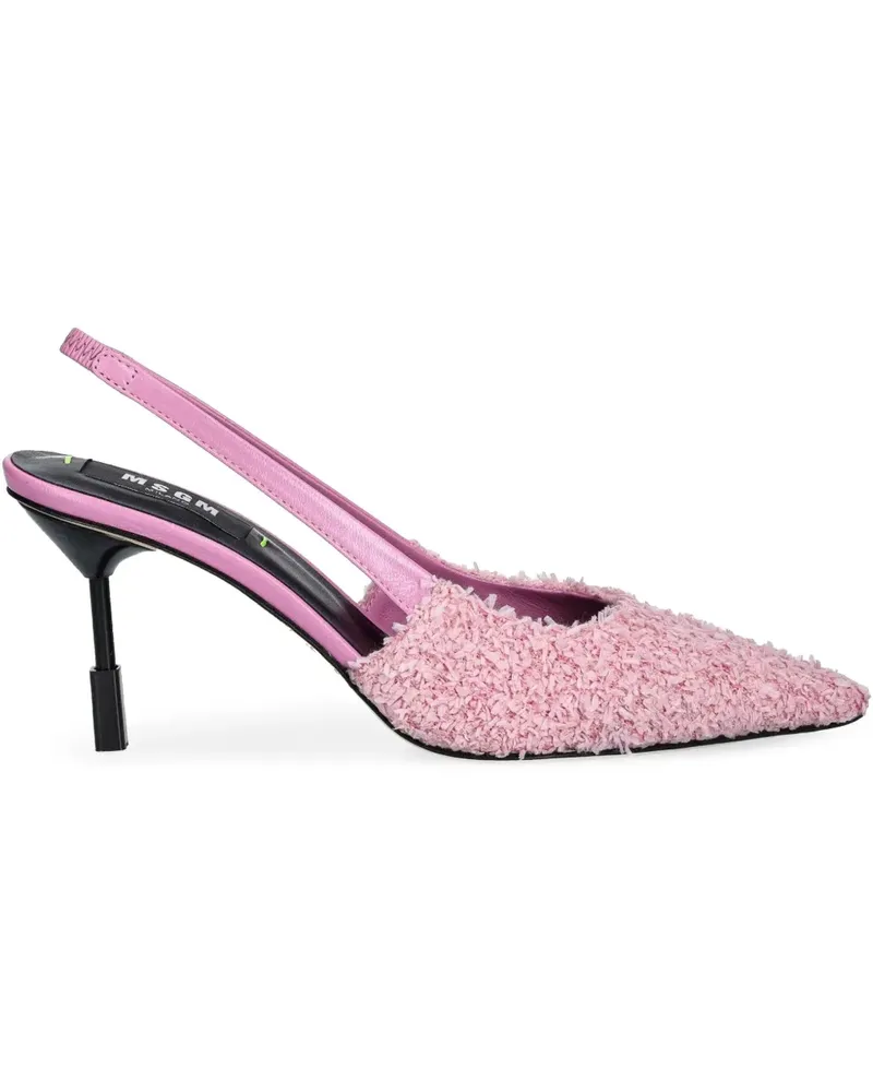 MSGM Slingback-Pumps 85mm - Rosa Rosa