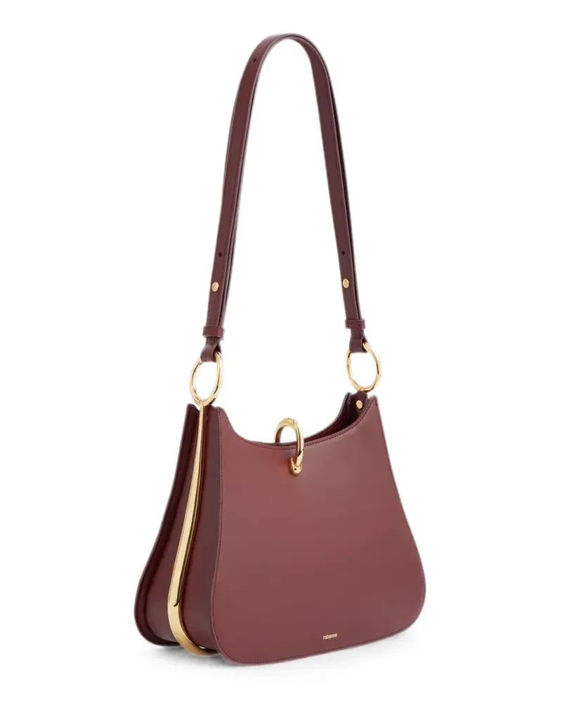 Paco Rabanne Mittelgroße Ring Schultertasche - Rot Rot