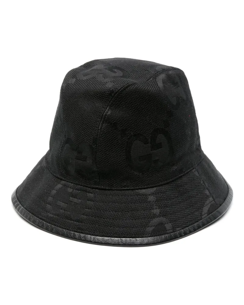 Gucci Jumbo GG Fischerhut - Schwarz Schwarz