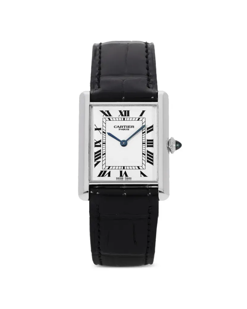 Cartier Pre-owned Tank 30mm - Weiß Weiß