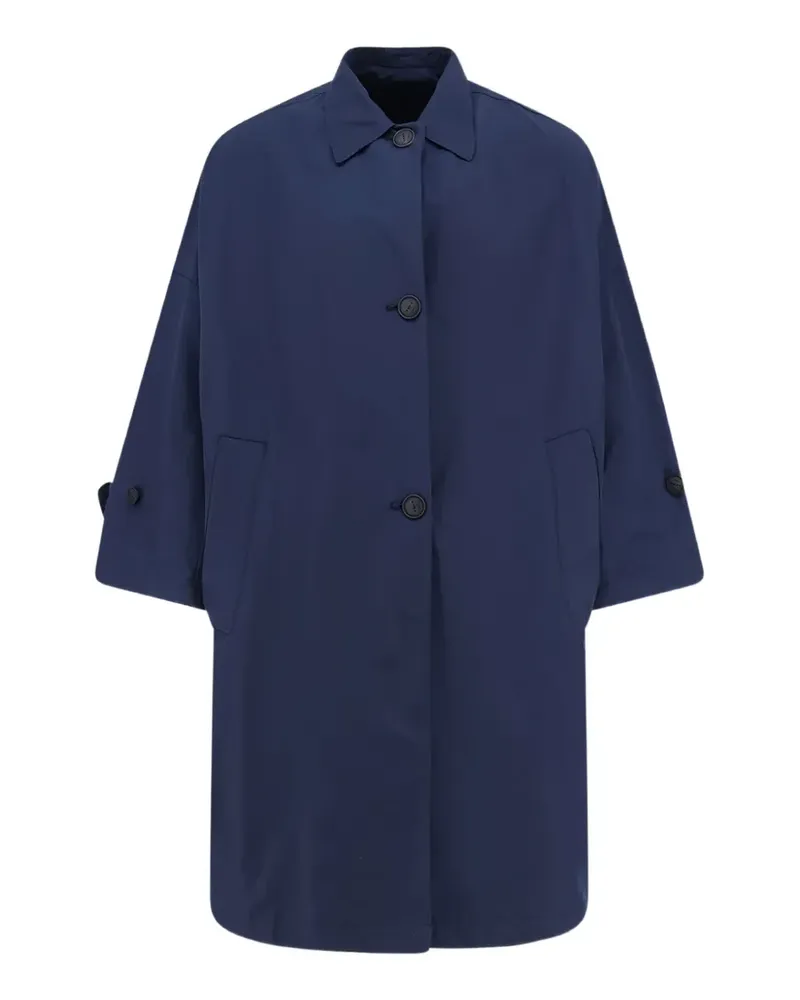 Hevò Cala Paradiso button-up raincoat - Blau Blau
